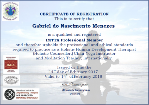 Imta Professional Member - Gabriel Menezes